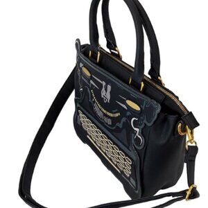 NWOT Wednesday Typewriter purse - black
